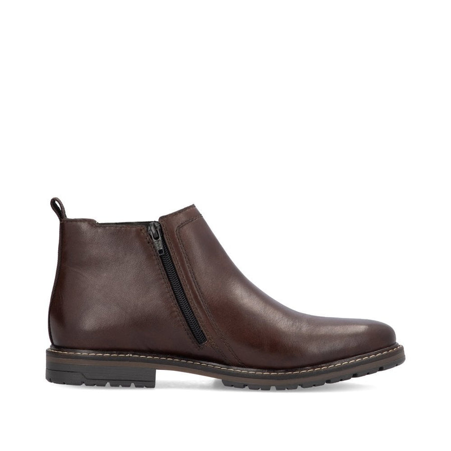 RIEKER 13757-25 Mens Brown Chelsea Boot