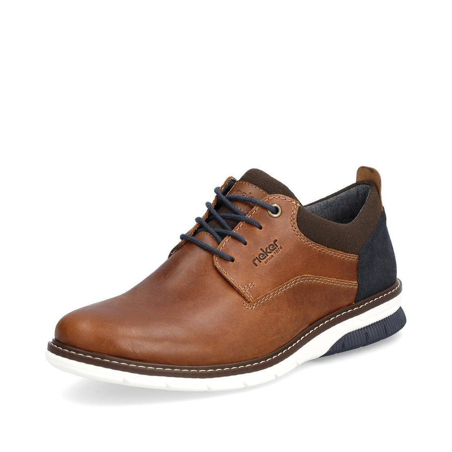 Rieker 14405-24 Mens Brown Slip On Shoe