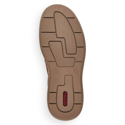Rieker 17371-25 Mens Brown Slip On Shoe