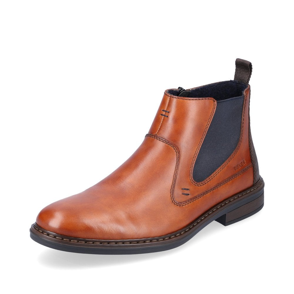 Rieker 17654-22 Brown Chelsea Boot