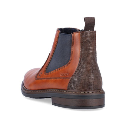 Rieker 17654-22 Brown Chelsea Boot
