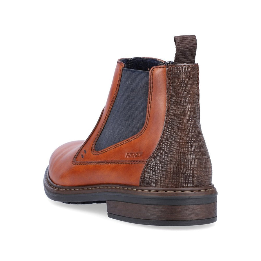 Rieker 17654-22 Brown Chelsea Boot