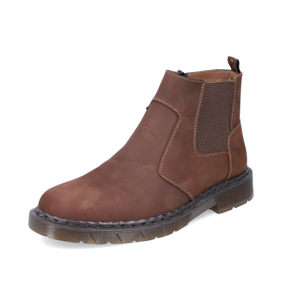 Rieker 31650-23 Mens Brown Chelsea Boot