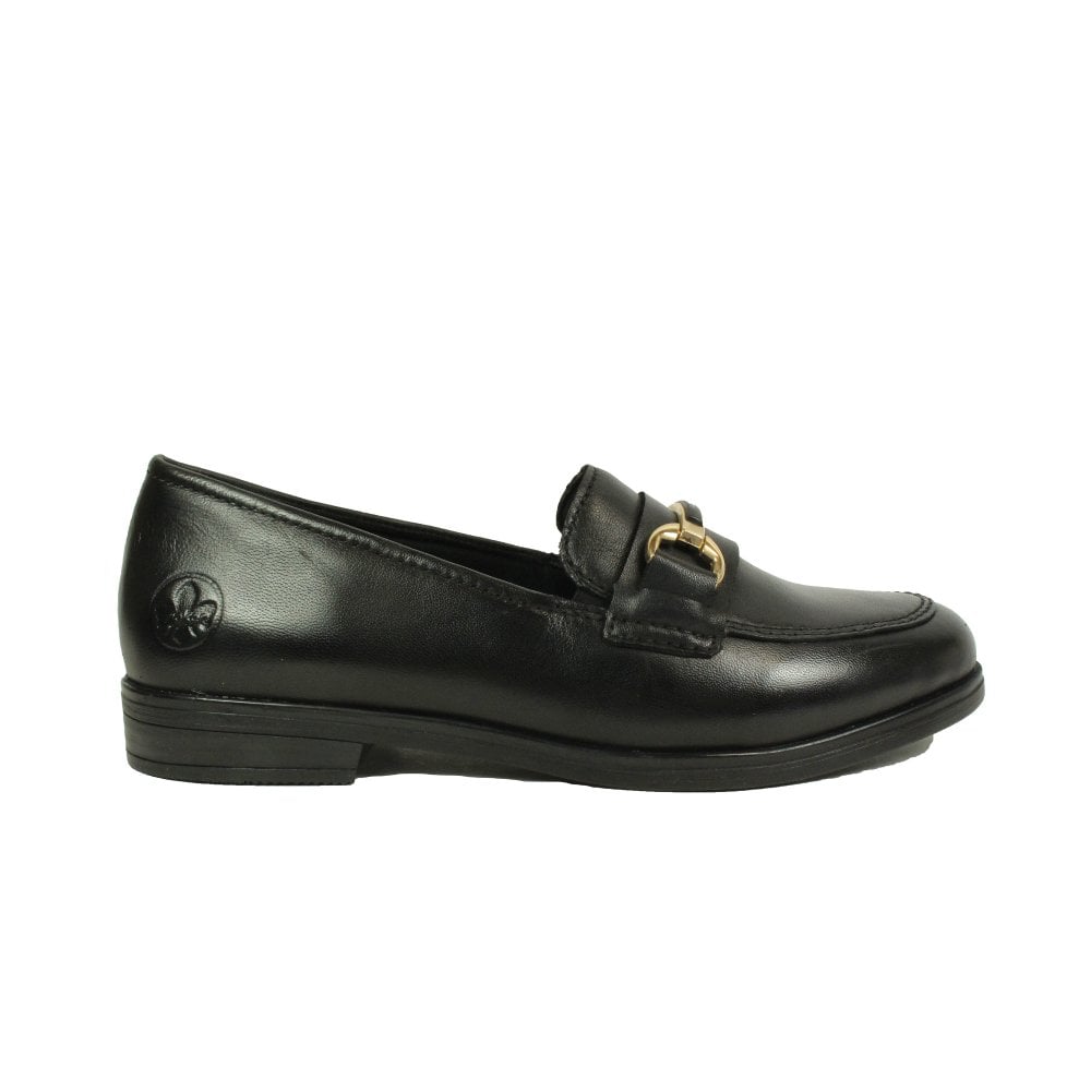 Rieker 46262-01 Ladies Black Leather Shoe