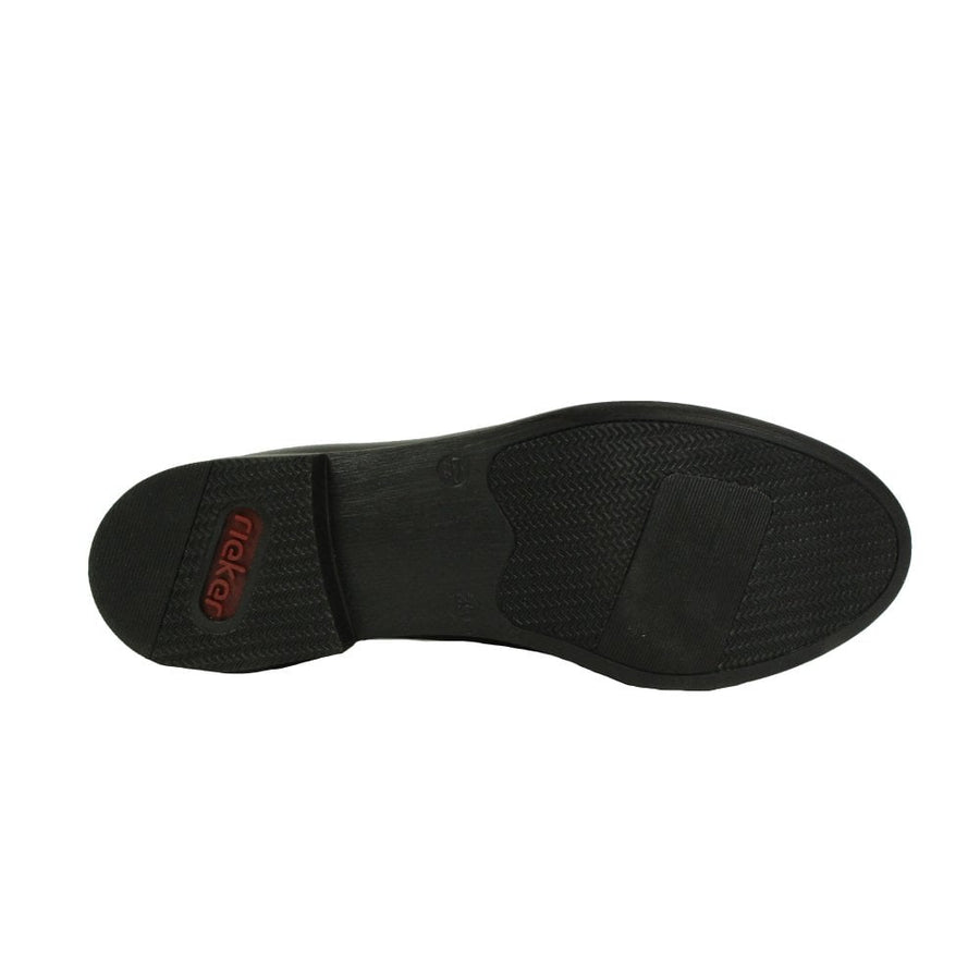 Rieker 46262-01 Ladies Black Leather Shoe