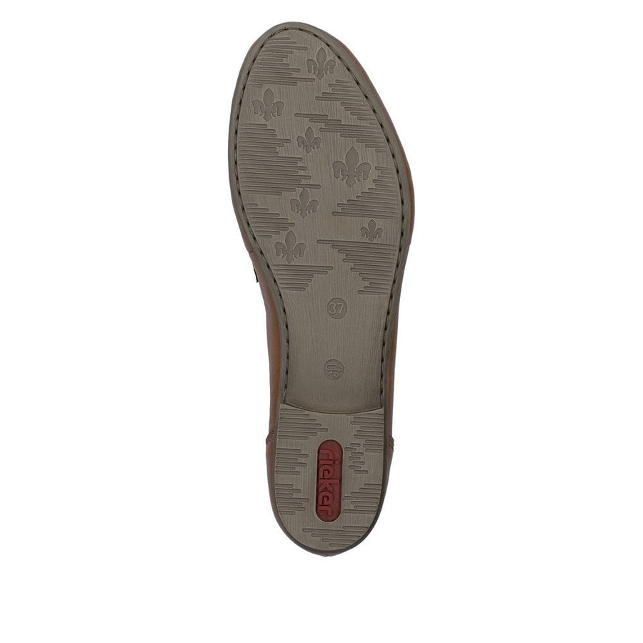 Rieker 51954-25 Ladies Brown Casual Shoe