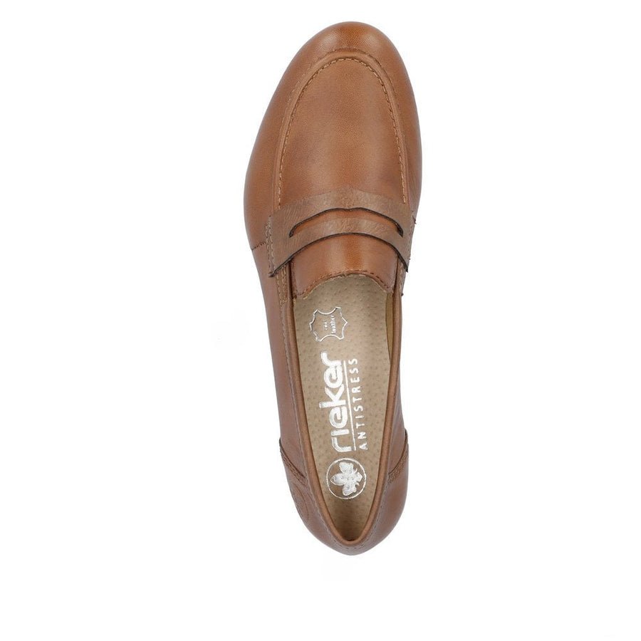 Rieker 51954-25 Ladies Brown Casual Shoe