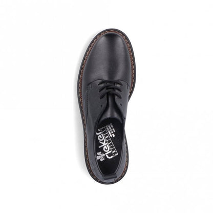 Rieker 52052-00 Ladies Black Lace Up