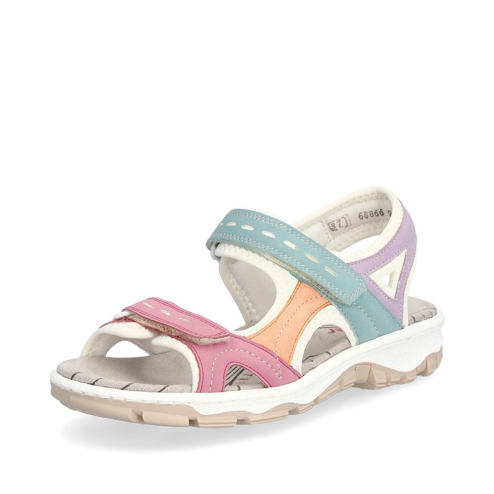 Rieker 68866-92 Ladies Multi  Walking Sandal