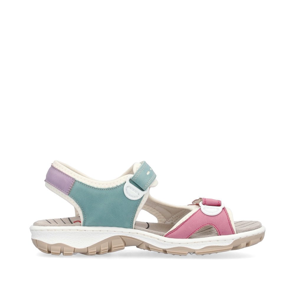 Rieker 68866-92 Ladies Multi  Walking Sandal