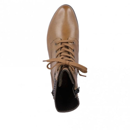 Rieker 78601-22 Ladies Brown Ankle Boot