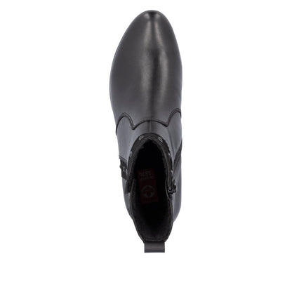 Rieker 78657-00 Ladies Black Ankle Boot