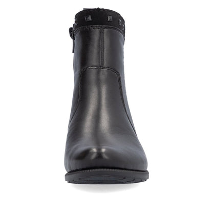 Rieker 78657-00 Ladies Black Ankle Boot