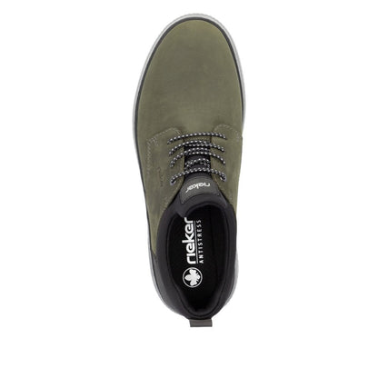 Rieker B3360-54 Mens Green Slip On Shoe