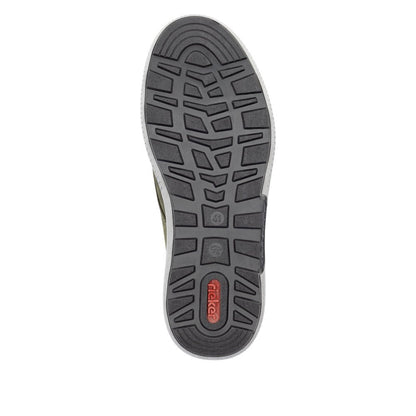 Rieker B3360-54 Mens Green Slip On Shoe