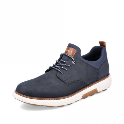Rieker B3360-14 Mens Blue Slip On Shoe