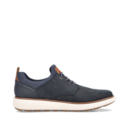 Rieker B3360-14 Mens Blue Slip On Shoe