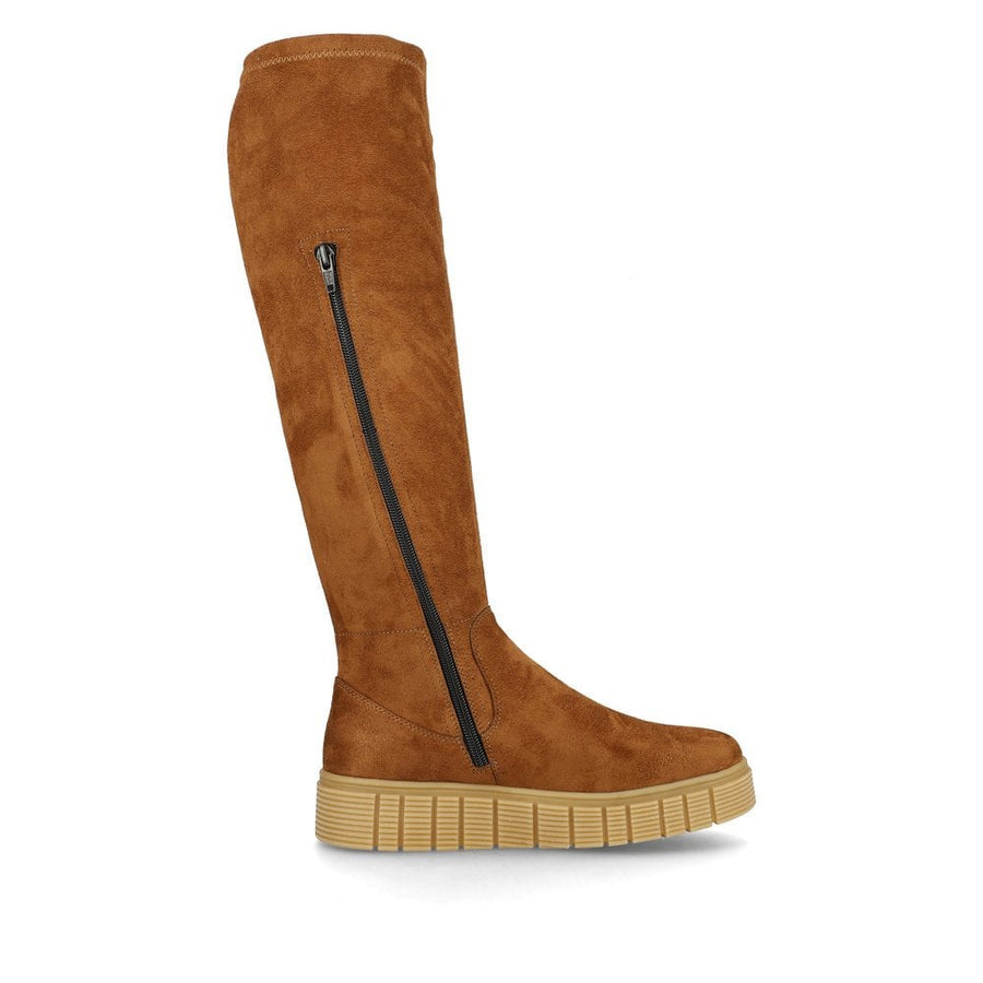 Rieker W1080-24 Evolution Ladies Brown Knee High Boot
