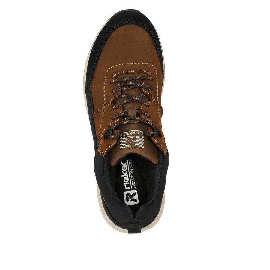 Rieker U0100-22 Mens  Brown  Evolution Combi Trainer
