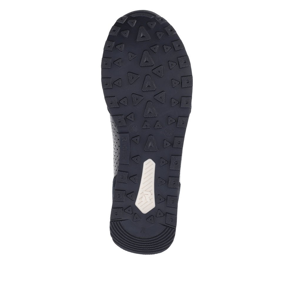 Rieker U0302-15 Mens Revolution Blue Casual Shoe
