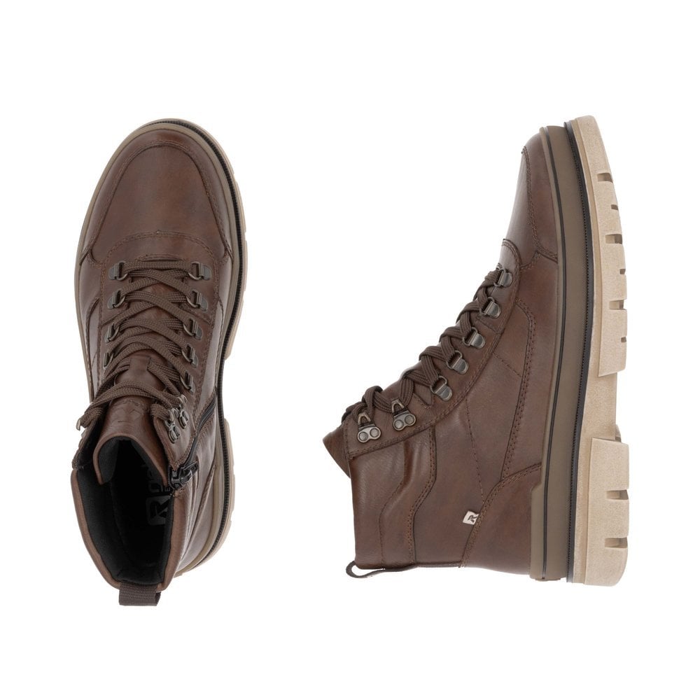 Rieker U1271-22 Mens Brown Evolution Boot
