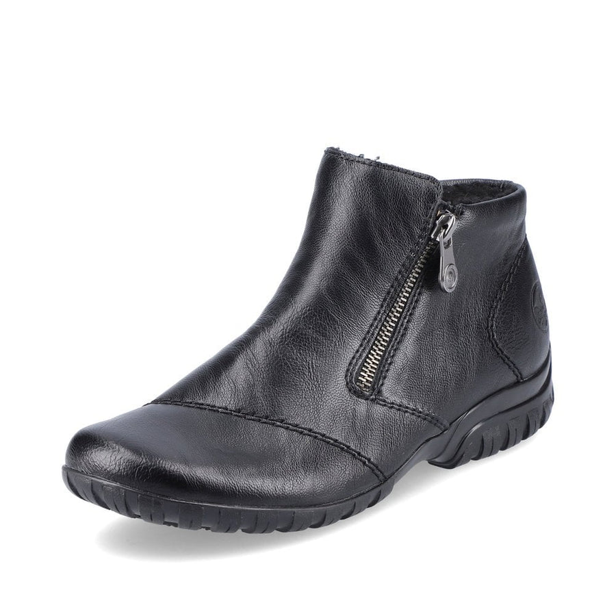 Rieker L4663-01 Ladies Black Anckle