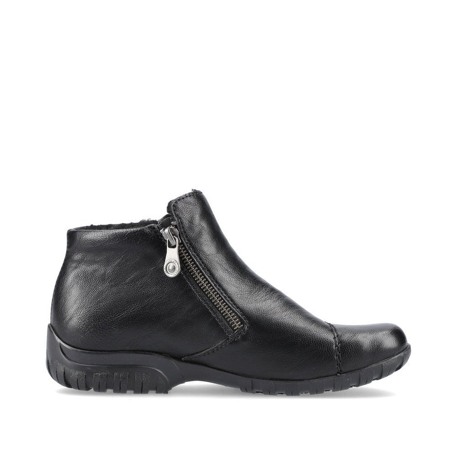 Rieker L4663-01 Ladies Black Anckle