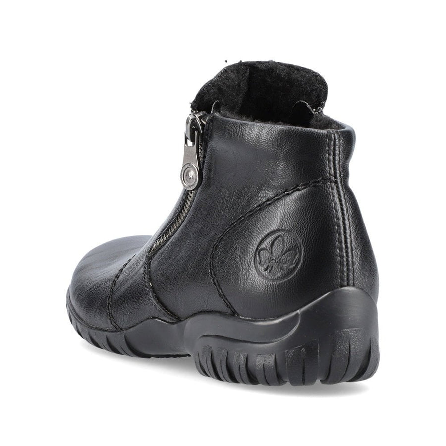 Rieker L4663-01 Ladies Black Anckle