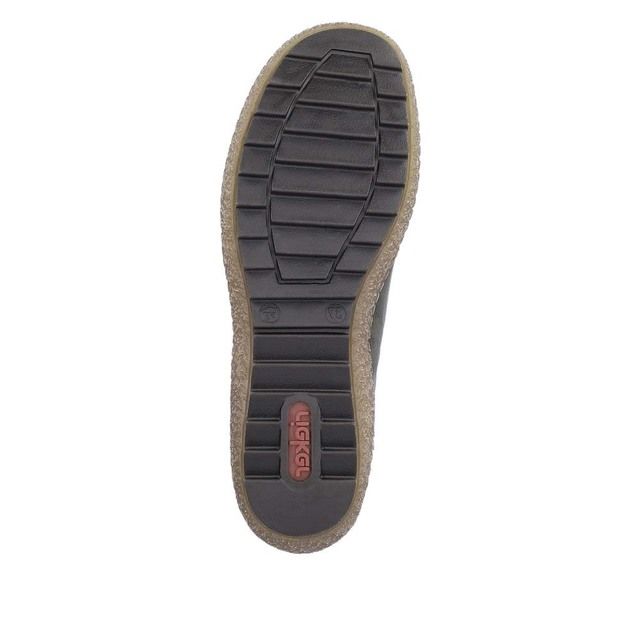 Rieker L7571-54 Ladies Green Slip On Shoe
