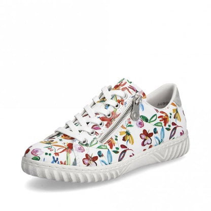 Rieker N0900-91 Ladies Multi Zip Sneaker