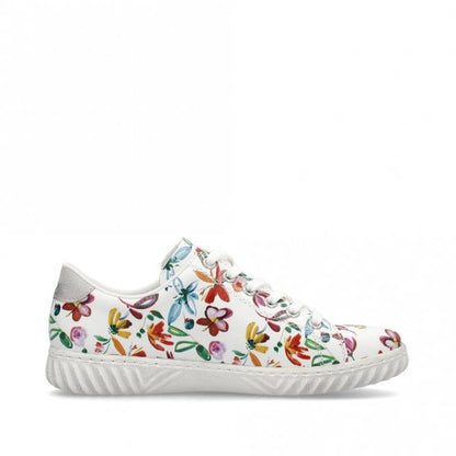 Rieker N0900-91 Ladies Multi Zip Sneaker