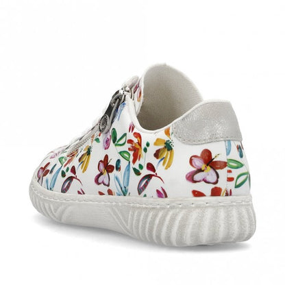 Rieker N0900-91 Ladies Multi Zip Sneaker