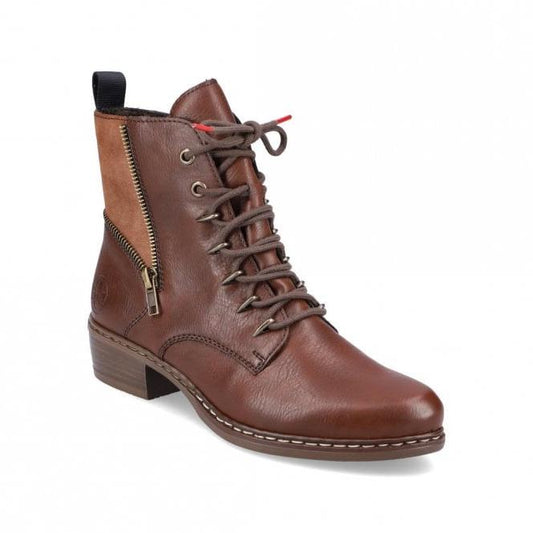 Rieker Y0800-24 Ladies Brown Boot