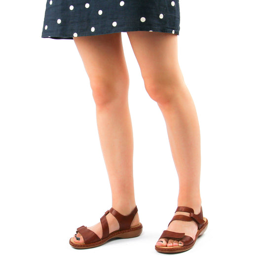 Rieker 659C7-24  Brown  Ladies Sandal