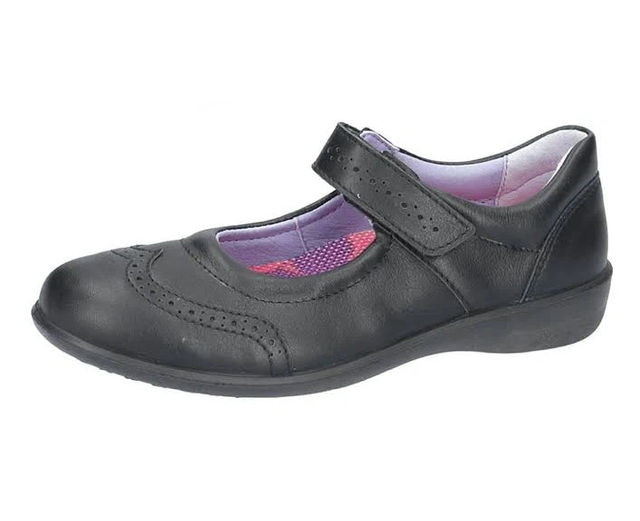 Ricosta 50 8500 6402/090 Beryl Girls Black Matt Shoe