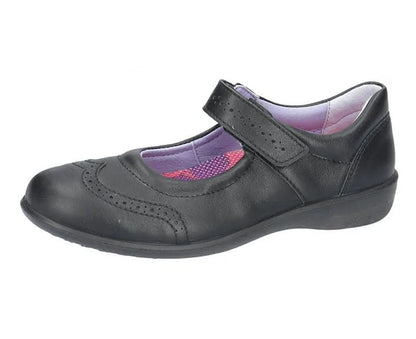 Ricosta 50 8500 6402/090 Beryl Girls Black Matt Shoe