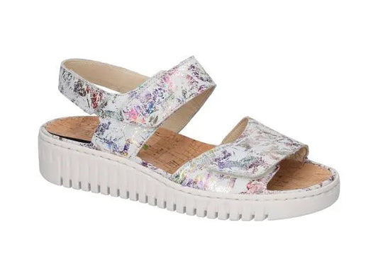 Waldlaufer 955001 194 299  Willow Multi Nappa Velcro Sandal