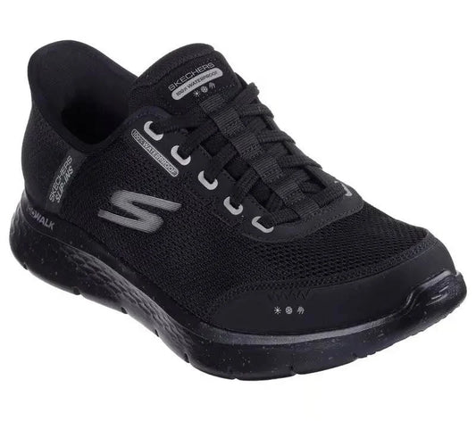 Skechers 216330 Mens Go Walk Flex Waterproof BLK Trainer