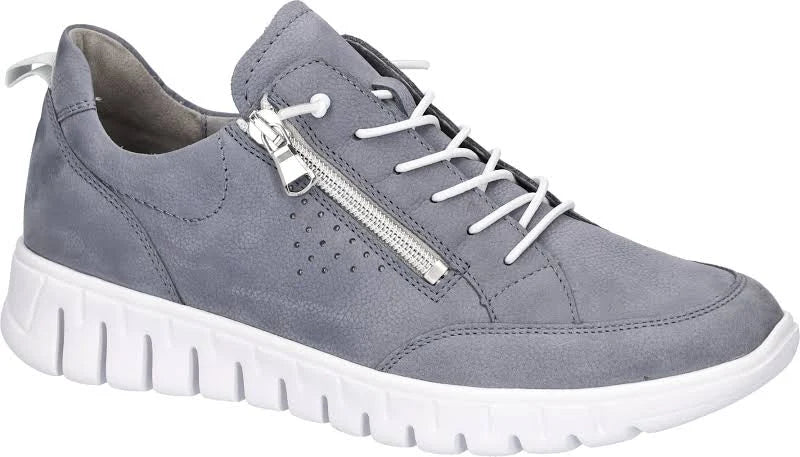 Waldlaufer 916003 101 206 H Birdy Jeans Ladies Trainer Bungee Lace