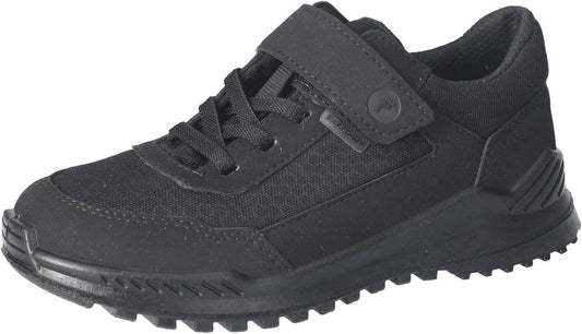 Ricosta 50 5802200/090 Boys Seb Black Microfibre Trainer