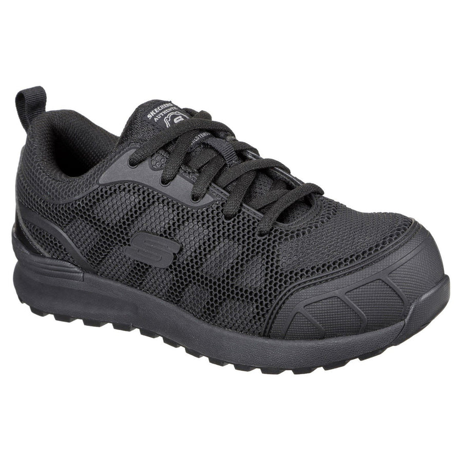 Skecher 77289E Black Bulklin Safety Shoe