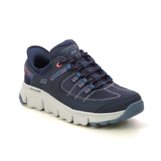 Skechers 180147 Ladies Navy /Coral Summits AT Slip In