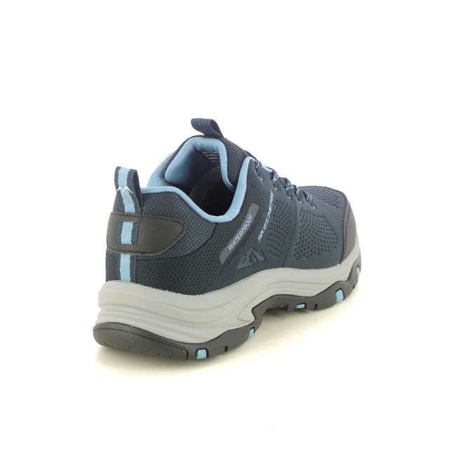 Skechers 180119 Ladies Navy/Gray Relaxed Fit Waterproof Trail
