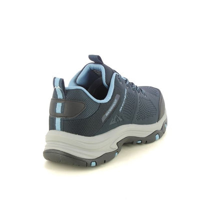 Skechers 180119 Ladies Navy/Gray Relaxed Fit Waterproof Trail