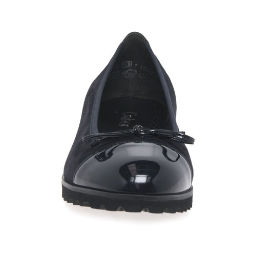 Gabor 24.100.37 Temptation Black Casual Shoe Ballerina Pumps