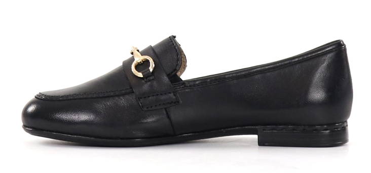 Rieker 51764-00 Ladies Black Loafer