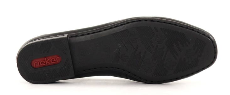 Rieker 51764-00 Ladies Black Loafer