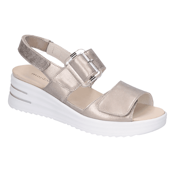 Waldlaufer 795006 131 070  Eclis Gold Ladies Velcro Sandle