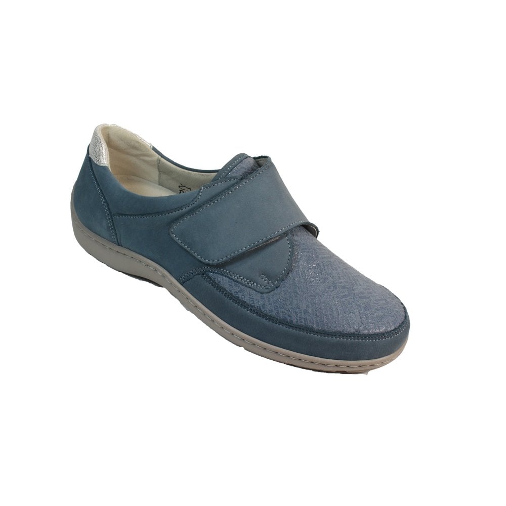 Waldlaufer 496H31 320 263 Henni Ladies Soft Velcro Shoe