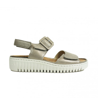 Waldlaufer 955004 131 070 Willow Stein Velcro Sandal